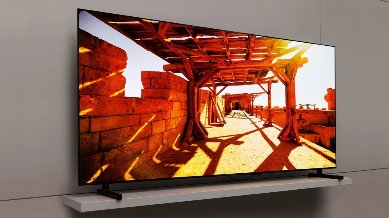 Television on display